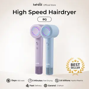 KEHEAL BQ High Speed Hair Dryer 3.6JT HYDRO PLASMA Pengering Rambut Profesional Strong Wind Turbo Low Watt
