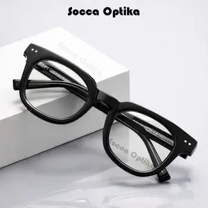 [Beli 1 Gratis 1] Premium Frame Terbaru Model Skena Unisex Lensa Antiradiasi Anti Blueray Photocromic Bluecromic Lensa Minus Eyewear Glasses