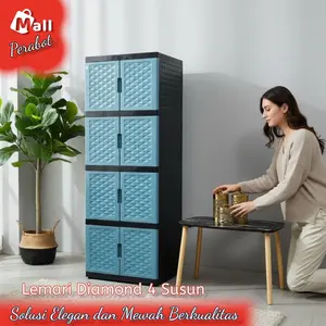 Mall Perabot | Lemari Persegi 2 3 4 Susun Plastik | Kotak Tempat Pakaian Tingkat | Lemari Plastik Mall Perabot | Lemari Persegi 2 3 4 Susun Plastik | Kotak Tempat Pakaian Tingkat | Lemari Plastik