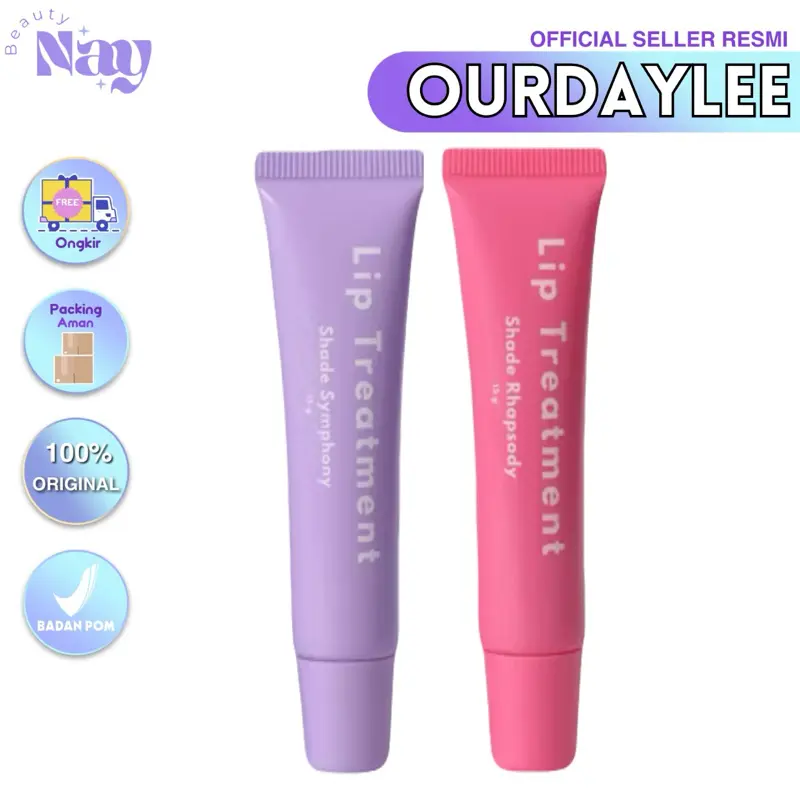 OURDAYLEE LIP TREATMENT SHADE RHAPSODY SYMPHONY LIP OIL LIP GLOSSY LIP SERUM BY OURDAYLEE 0