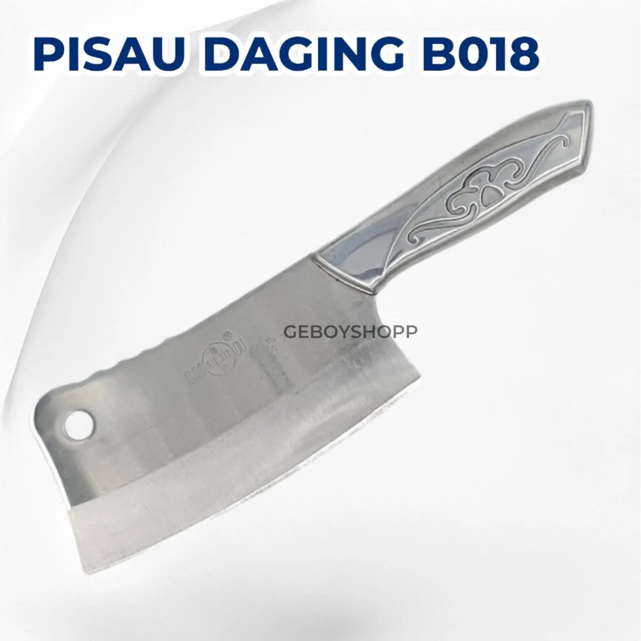 Ganom Pisau Dapur / Pisau Daging / Pisau Chef Baja Anti Karat Tajam B018