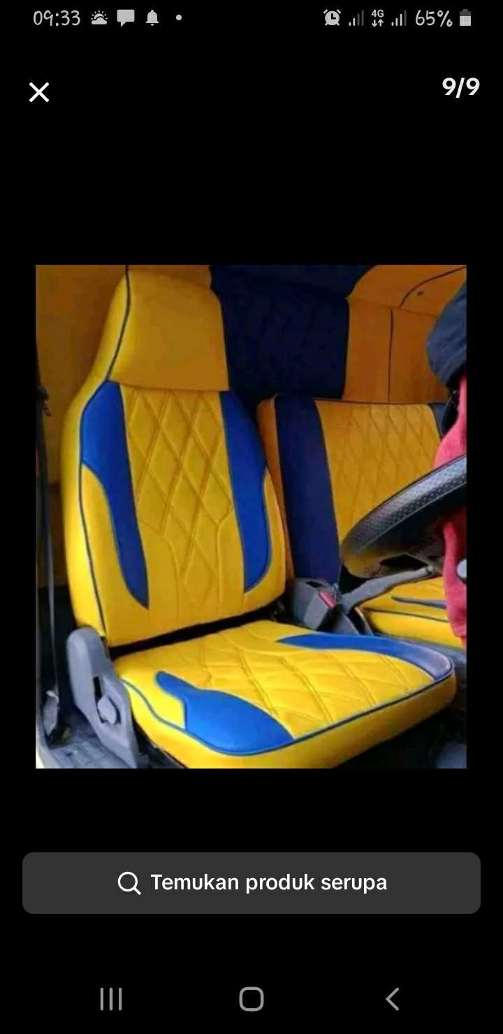Product Introduction of sarung jok cover jok mobil truk canter ful busa desain simpel dan elegan Car kendaraan mudah di pasang 1