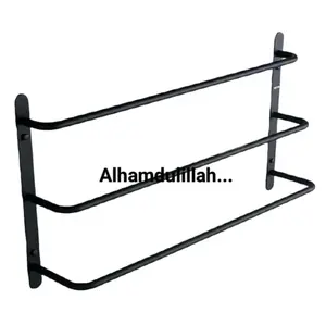 Rak handuk # Rak handuk tempel dinding #rak toko tempel #rak murah #rak besi 6mm sni