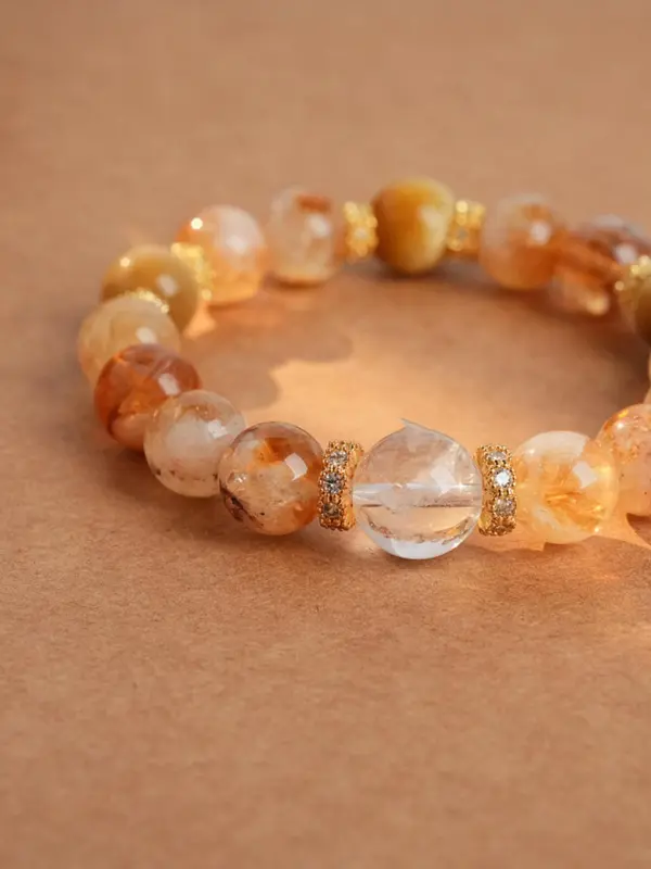 Natural Stone Beaded Bracelet, Fashionable Jewelry for Women & Girls, Trendy All-match & Exquisite Jewelry for Birthday Gift 6