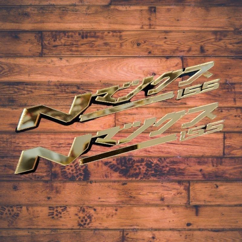 Garnish Emblem logo Nmax Japan 3D Akrilik 6