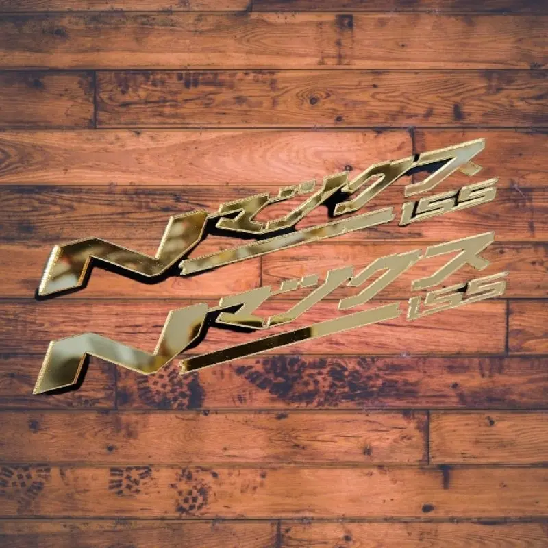 Garnish Emblem logo Nmax Japan 3D Akrilik 6