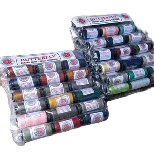 Butterfly Benang Jahit Butterfly 1 Renteng Isi 36 Pcs Warna Beragam untuk Keperluan Jahit Anda