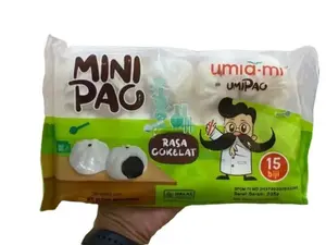 UMIA-MI MINIPAO COKELAT 15 BIJI