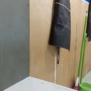 Celemek Anti Air dan Anti Minyak Size Standar 80x60 cm Bahan Kulit Sintetis PVC Apron Premium dengan Tali Pinggang dan Kunci Sodok