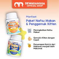 Gambar Dewarangga Magic White Herbs & Super Booster Paket Nafsu Makan & Penggemuk Kitten untuk Kucing Dewasa & Kitten Meningkatkan Nafsu Makan & Penyerapan Nutrisi - 20M+20SB dari Dewarangga Cattery Kab. Bogor 2 Tokopedia