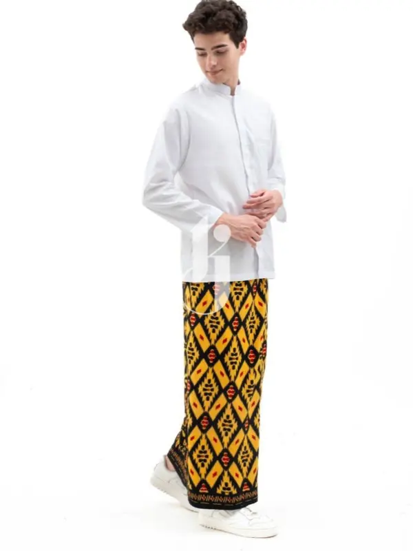 Sarung Goyor Printing Bashra Kajangan Motif Terbaru Goyor Dewasa Cowok Dan Cewek Muslim Santri Rayon Nyaman  Lembut 2