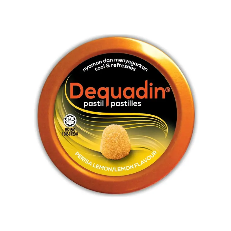 DEQUADIN LEMON PASTILLE 50G [EXP 01/2027] - TikTok Shop Malaysia