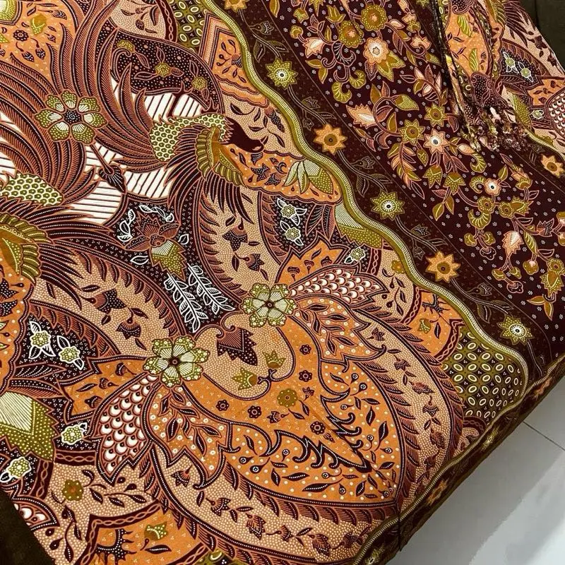 Kamen Rayon Paris Lembaran set selendang
