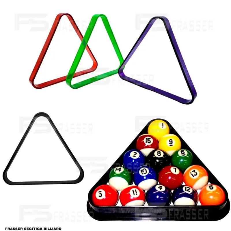 Frasser Segitiga Billiard Triangle Billiard Ball Rack Segitiga Bola Biliar Termurah Original 100 % SGTG BLD 03 0
