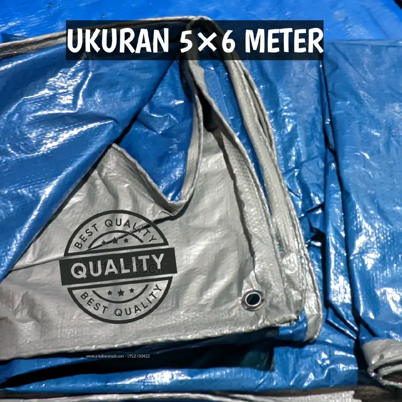 TERPAL WATERPROOF UKURAN 3×5, 4×5, 5×6, 4×6 JEMURAN MULTIFUNGSI BISA DI PAKAI KEMBALI ANTI JAMUR, TAHAN PANAS DAN HUJAN a12 Tali 3