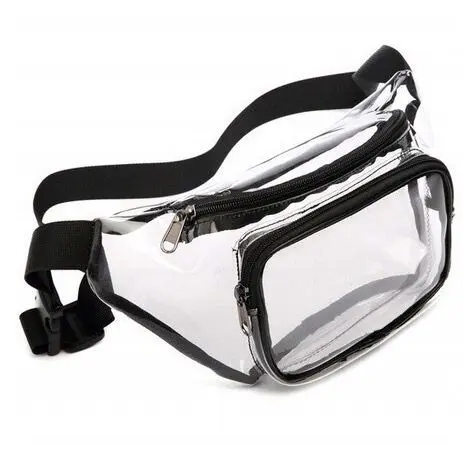 Mormon Tas Mika - Tas Mika Transparan PVC Model Selempang Cocok Untuk Konser atau Kasualan Ukuran 25x20 0