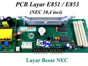 pcb layar e851 e853 lcd layar besar pcb e853 tipe layar besar NEC SHARP 10,4 inci pcb layar besar NEC E851 pcb layar besar 10inch bordir komputer e851 layar besar NEC pcb lcd 851