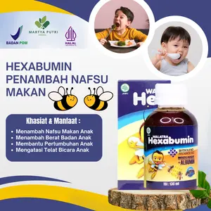 Walatra Hexabumin - Penambah Nafsu Makan Anak dengan Madu Asli dan Ekstrak Ikan Gabus