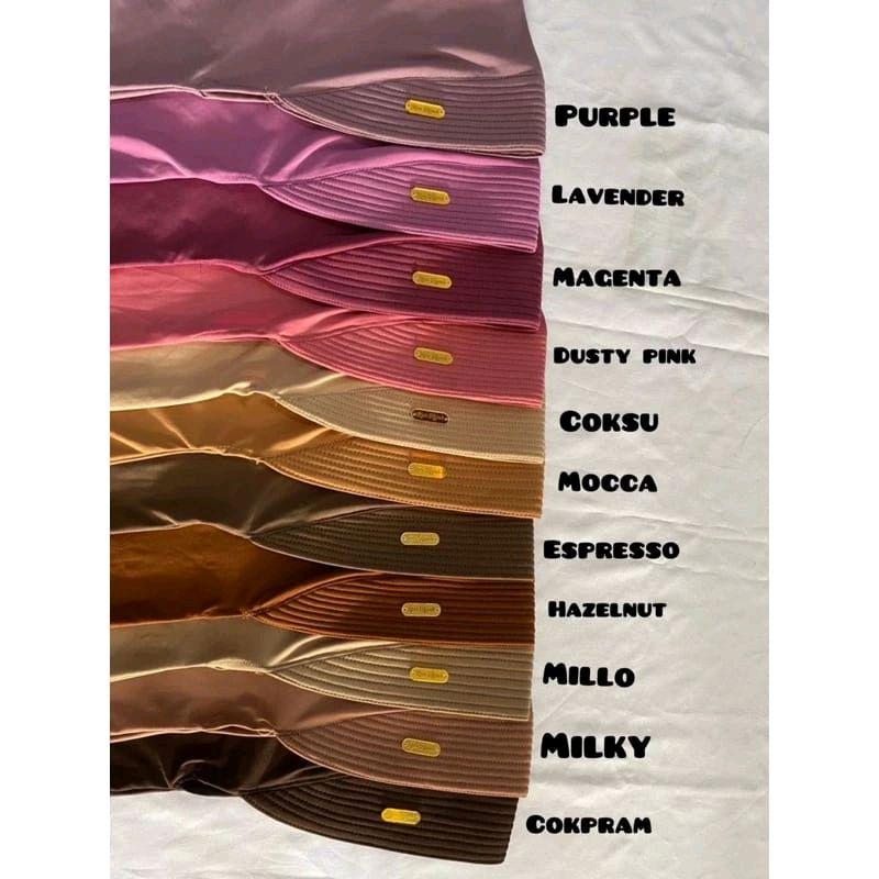 30ribu dapat 3pcs hijab bergo hamidah akrilik size M pet nyaman hijab instan jersey hyget premium 2