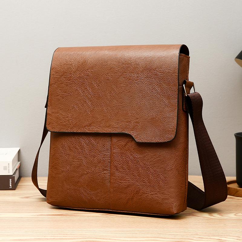 Túi Đeo Chéo Nam, Mùa Hè, Dung Lượng Lớn, Chống Thấm Nước, Làm Bằng Da PU, Túi Đeo Vai, Dành Cho Bé Trai, Hợp Xu hướng, Thích Hợp Cho Máy Tính Xách Tay, Túi Xách Nam Đi Chơi, Cặp Tài Liệu Bag