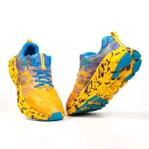 AWAKE footwear Leapers Yelow Sunset Sepatu Olahraga Lari Trail Run Voli Cowok Cewek ULTRALIGHT Premium Outdoor