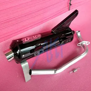 knalpot standar racing merk draco untuk semua metik