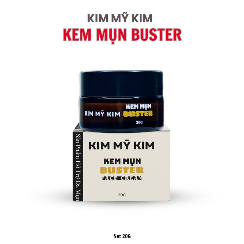Product Introduction of KEM MỤN BUSTER 20G - Kim Mỹ Kim - Kem Hỗ Trợ Da Mụn - Net 20g Chăm Sóc Da Skincare Làm Đẹp Da Nữ Dưỡng Ẩm Da 1