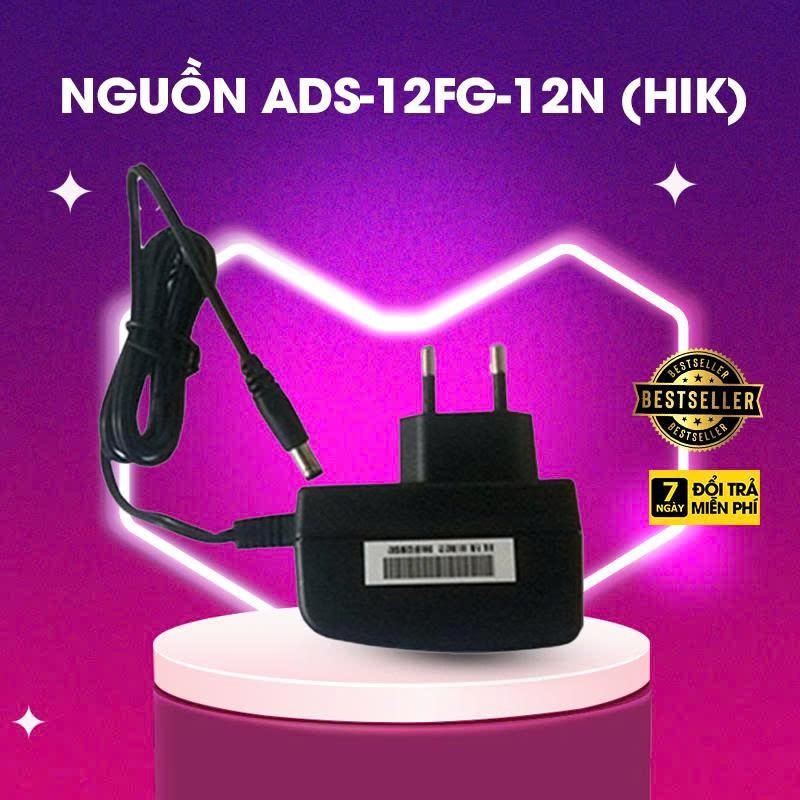 NGUỒN ADS-12FG-12N (HIK) 12V-1A – Dùng Cho Camera, Đầu Ghi Hikvision