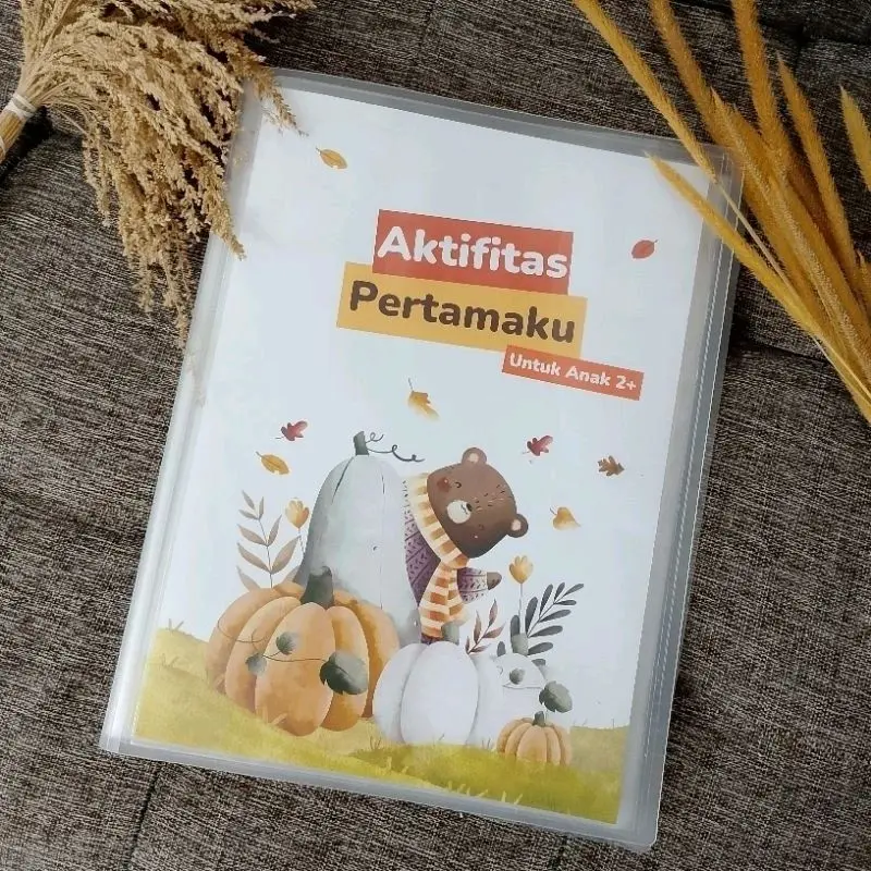 Buku Aktifitas Pertamaku untuk Anak 2+ Buku Edukasi Anak dengan Ilustrasi Lucu dan Menarik GRATIS Spidol