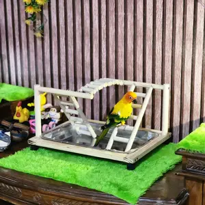 Playground parrot tangkringan untuk bermain burung small