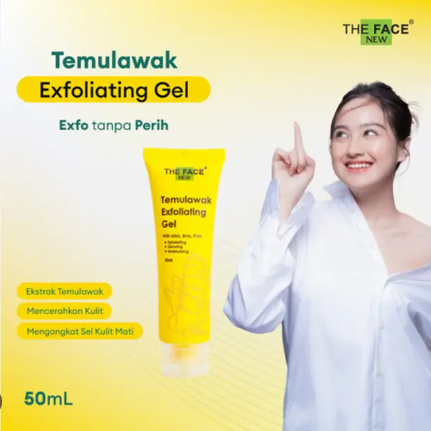 THE FACE TEMULAWAK EXFOLIATING GEL 50ML 0