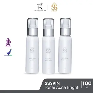 Face Toner Pemutih Pencerah Wajah Glowing Shelasaukia Shellasaukia Skin Luminous Glow Acne Jerawat Whitening Spotless SSSKIN SHELLASAUKIA SKINCARE Mencerahkan Mengencangkan Hyaluronic Ceramide Lightening