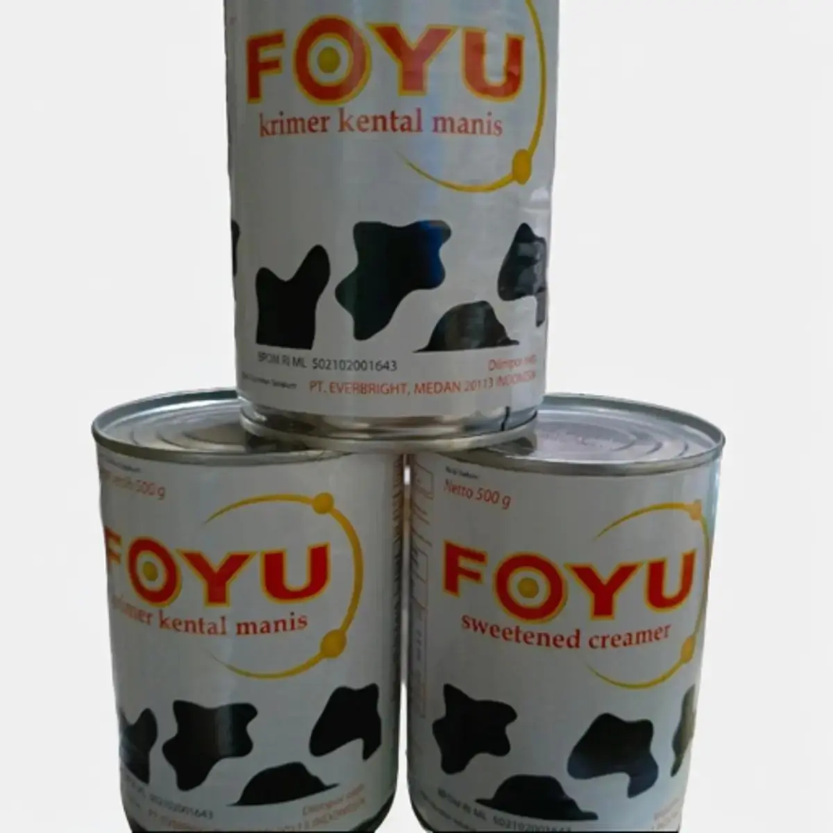 Susu Kental Manis Foyu 500gr - Bahan Sirup Kaleng Terbaik - Makanan