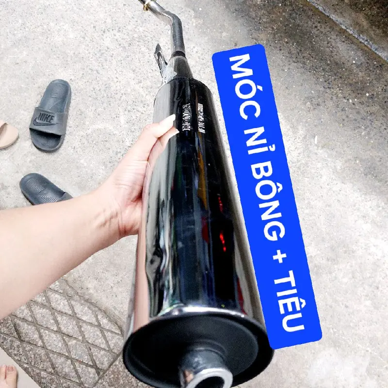 _ pô wave nhỏ 2005 trở xuống ÊM VÀ MÓC bụng bự đích đen pô  elegant. [ NHỚ ĐỌC KỸ PHẦN MÔ TẢ CỦA SHOP] 6