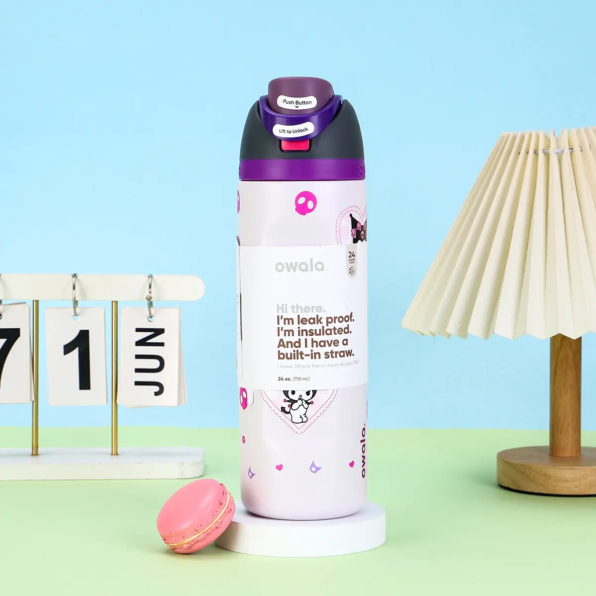 Owala FreeSip Insulated Stainless Steel Water Bottle with Straw