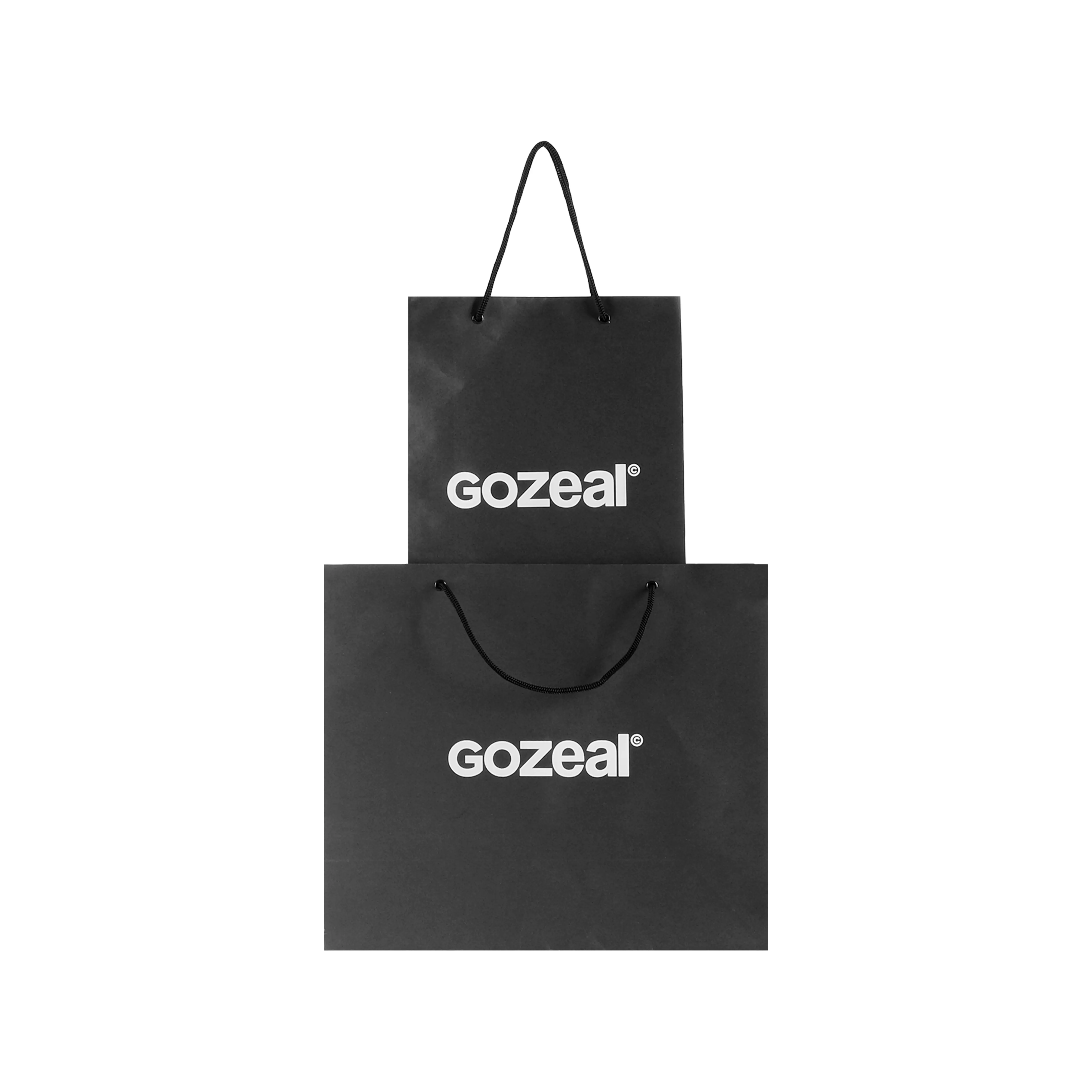 Gozeal | Paperbag | Logo Black | Kemasan Spesial - Gift | Kantong Kertas Hadiah