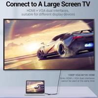 Gambar Vention Converter Type C to HDMI VGA USB3.0 PD Power Delivery 87W Transmission up to 5 Gbps Type TFA Type-C TypeC Hub dari Click & Go Tokopedia Kota Bandung 5 Tokopedia