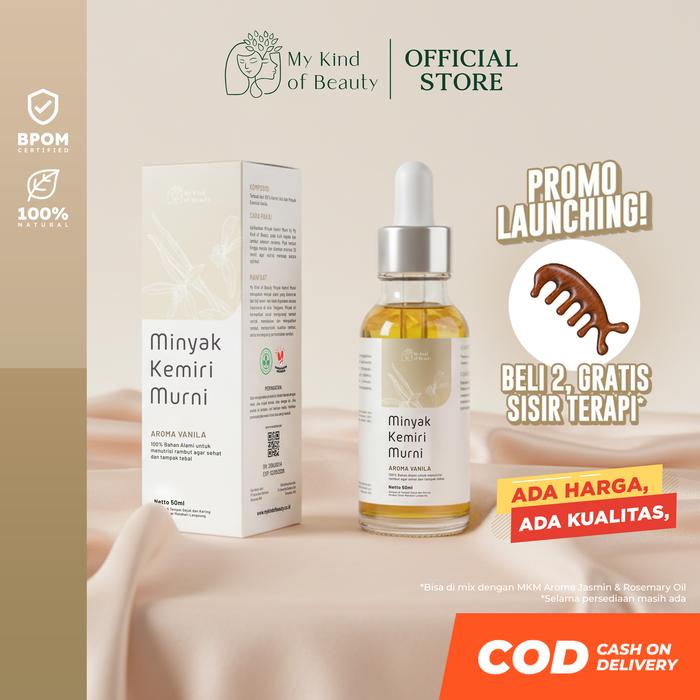 Gambar My Kind of Beauty - Minyak Kemiri Murni Vanilla dari My Kind of Beauty Kota Denpasar Tokopedia