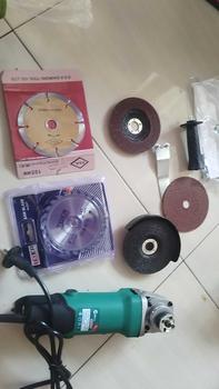 Product Review of GERINDA LISTRIK PAKET 5 MATA MAILTANK SH05 MESIN GERINDA SELEPAN 4 INCH from M**R 3