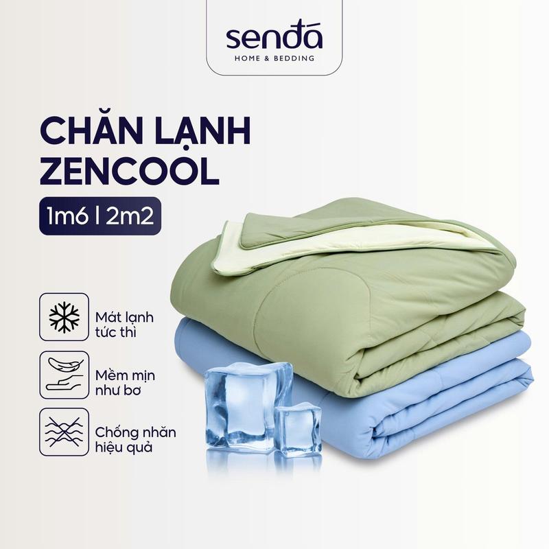 Chăn lạnh Cooling Sen Đá Home Bedding 1m6x2m 2mx2m2, mền điều hòa nhiệt độ mát lạnh mùa hè