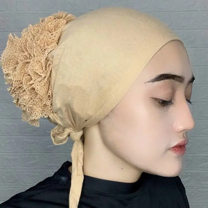 CIPUT TURKI CEPOL ECER TERMURAH Jilbab Renda Dalaman Kerudung 1