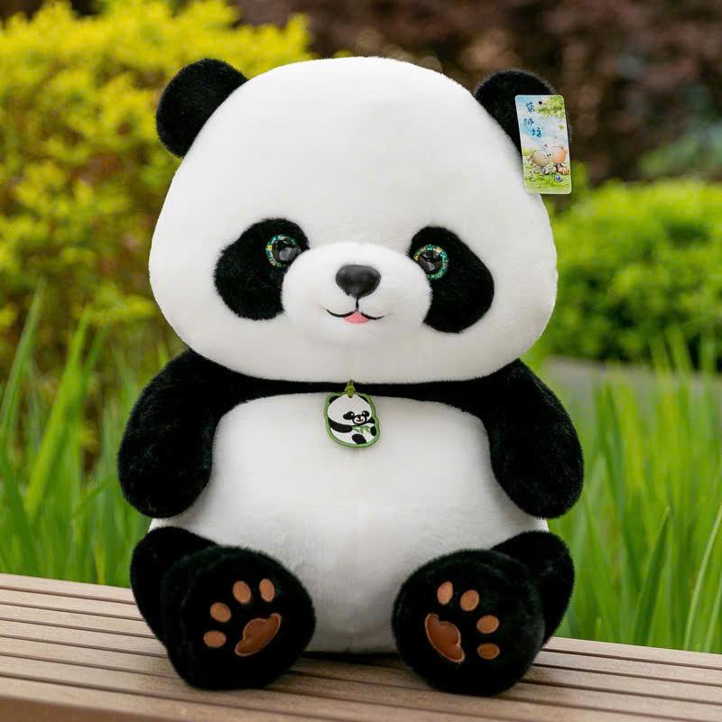 Gấu Bông Gấu Trúc Panda Ôm Tre Đáng Yêu Chất Lông Tuyết Mềm Mịn Cao Cấp - Toy, Đồ Chơi Phát Nhạc 4