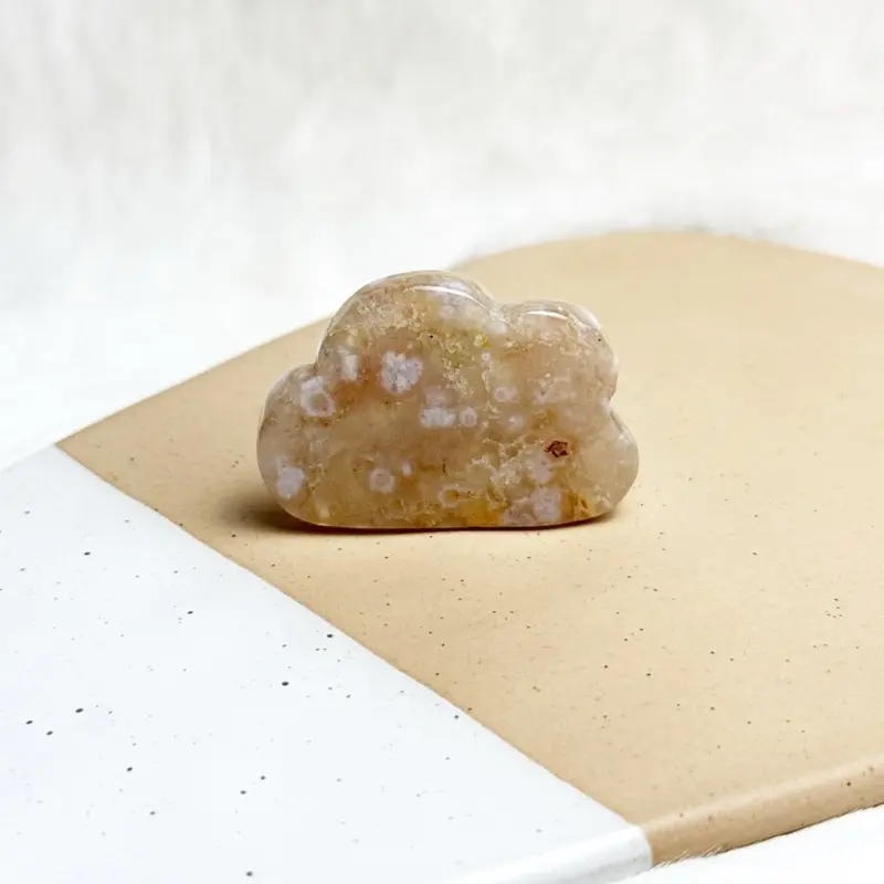 LittleHippyRock Flower Agate Cloud