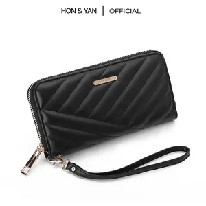 HONYAN Dompet Wanita Panjang JJ Long Wallet Kulit Original Terbaru