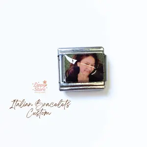 TERPISAH ITALIAN BRACELET CUSTOM FOTO SATUAN