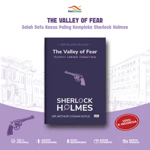 Buku Novel The Valley of Fear Sherlock Holmes Original (versi B.Indonesia)