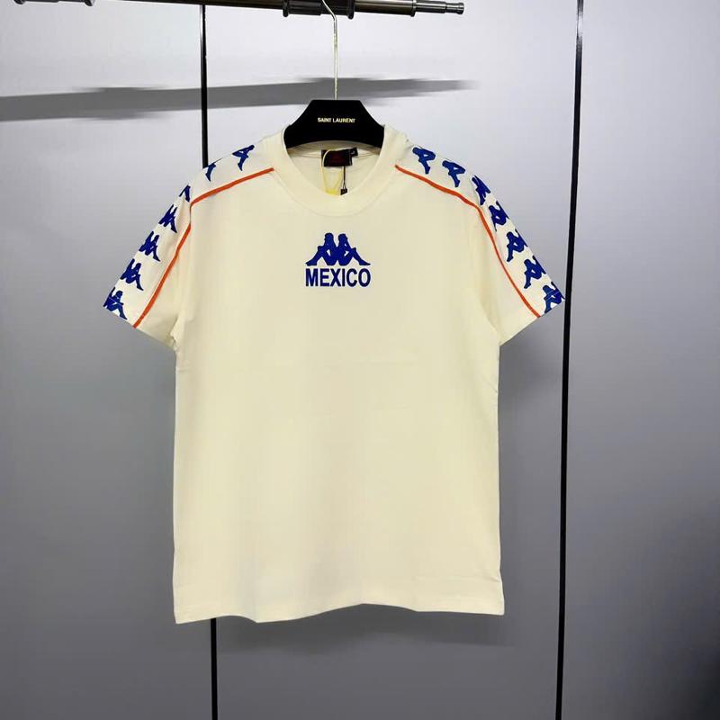 Áo phông CapPa Nam Nữ Phối Vai Co Giãn Tốt Mát Mềm Mịn Dày Dặn Cao Cấp Hàng May Kĩ (Fom Om)