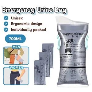 Kantong Pipis Urine Wanita Pria Portable Emergency Outdoor di mobil Travel Portable / kantung Urine / Alat Pipis / Urinoir Bag / Urine Bag