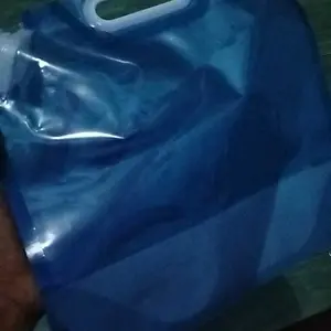 Kantong Air Minum Lipat 5 Liter / 10 Liter Tangki Air Berkemah Portabel 5/10L Foldable Portable PVC Environmentally Friendly Water Bag Capacity Large Outdoor Travel Camping Hiking Water Storage Container