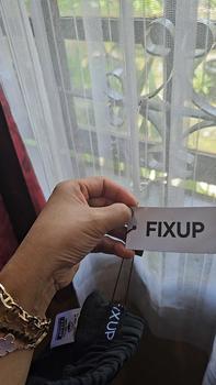 Product Review of FIXUP | (M-XXXXL) MONA CUTBRAY HIGHWAIST KULOT ANTI LECEK Wanita Celana Panjang Hitam from _**_ 2